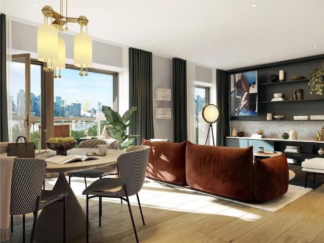 Flat for sale in Royal Wharf, Greater London