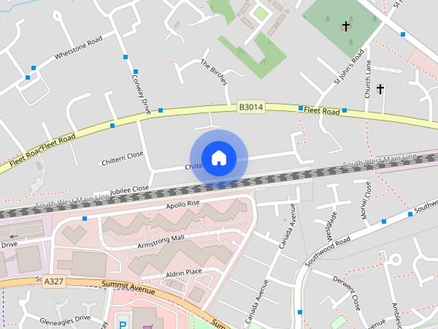House for rent in The Crescent, Farnborough