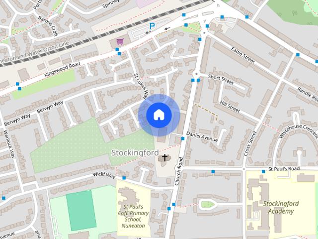 House for rent in Stockingford, Camp Hill