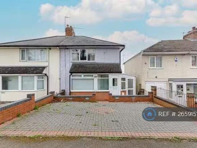 House for rent in Yardley Wood, West Midlands