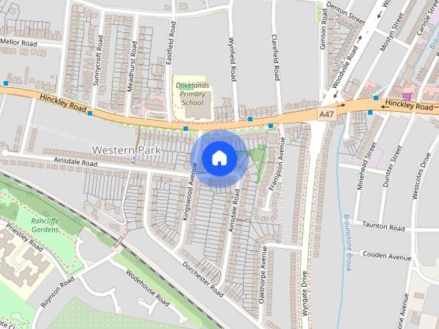 House for rent in Western Park, Leicester