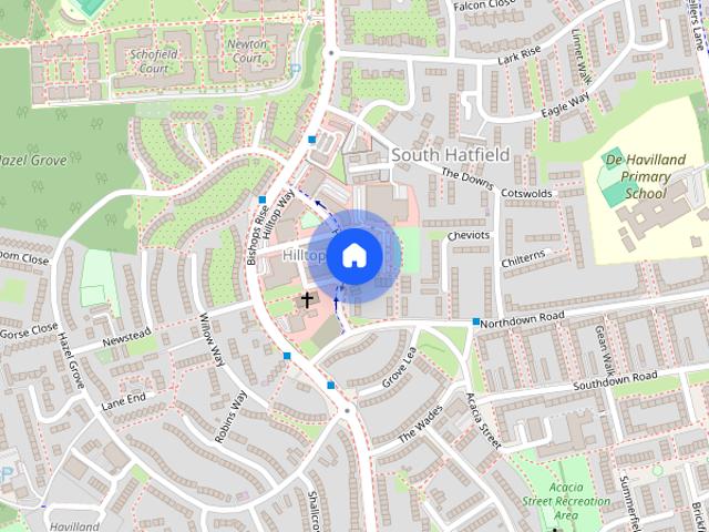 Townhouse for rent in South Hatfield, Welwyn Hatfield