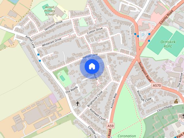 House for rent in Roby Mill, Lancashire