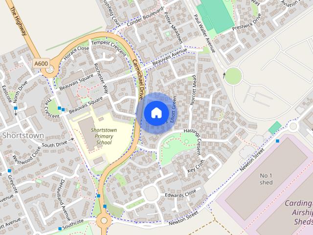 House for rent in Harrowden, Bedford