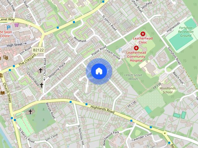 House for rent in Pachesham Park, Surrey
