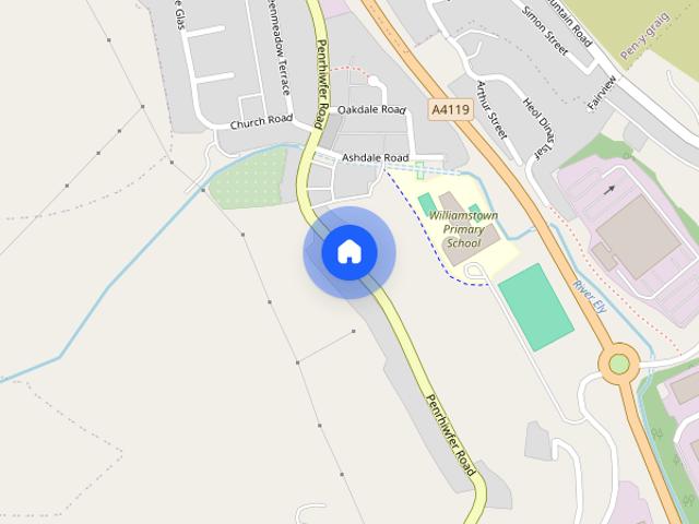 House for rent in Tonyrefail, Coedely