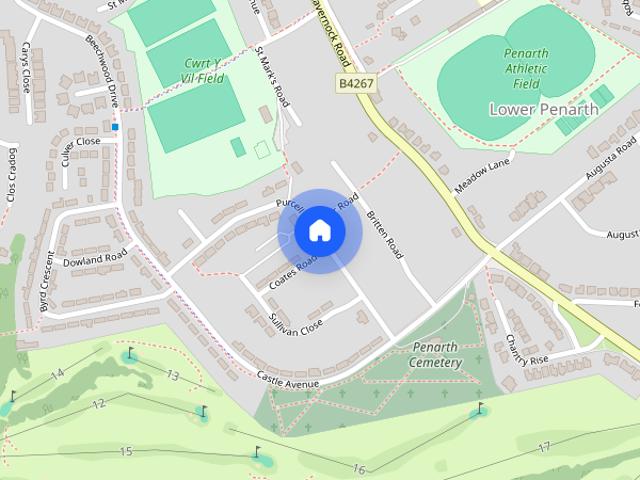 House for rent in Penarth, Wales