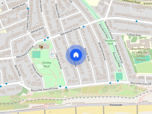 Townhouse for rent in Boscombe, Bournemouth