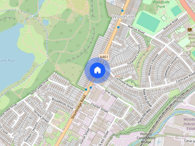House for rent in Woodside, Brierley Hill