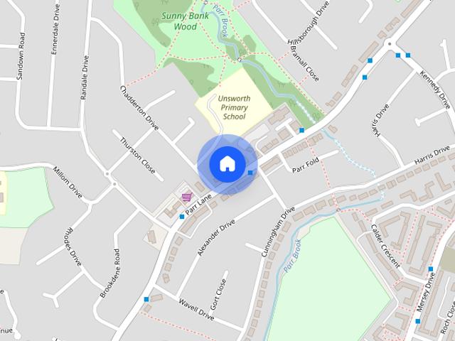 House for rent in Whitefield, Bury