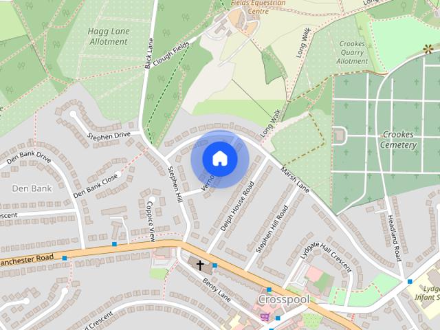 House for rent in Crosspool, South Yorkshire