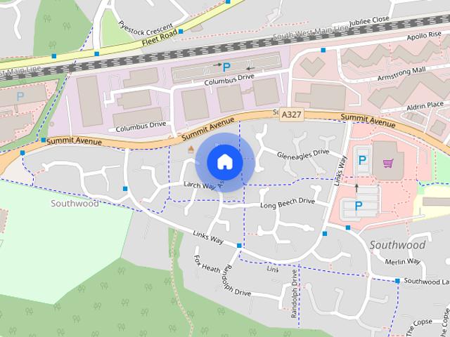 House for rent in Southwood, Rushmoor