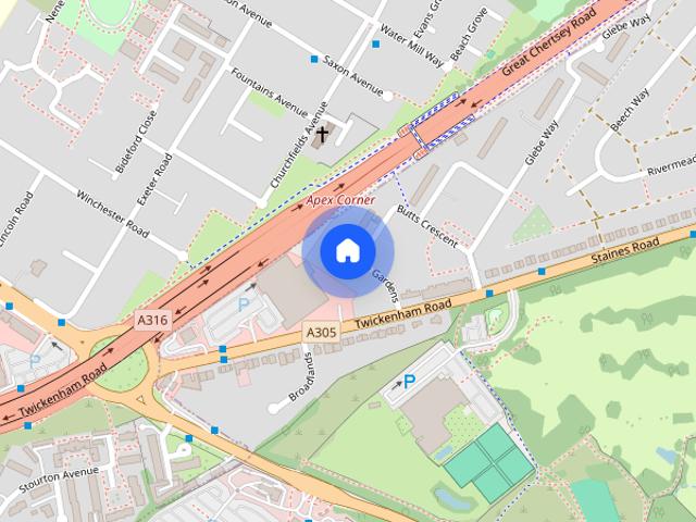 House for rent in Hampton Hill, Greater London