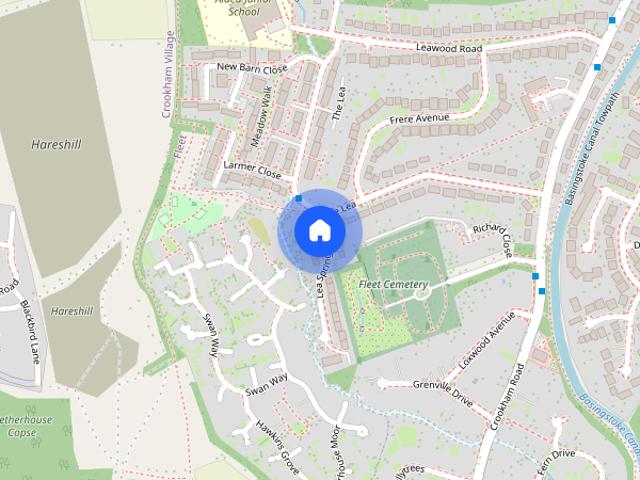 House for rent in Edenbrook, Hart