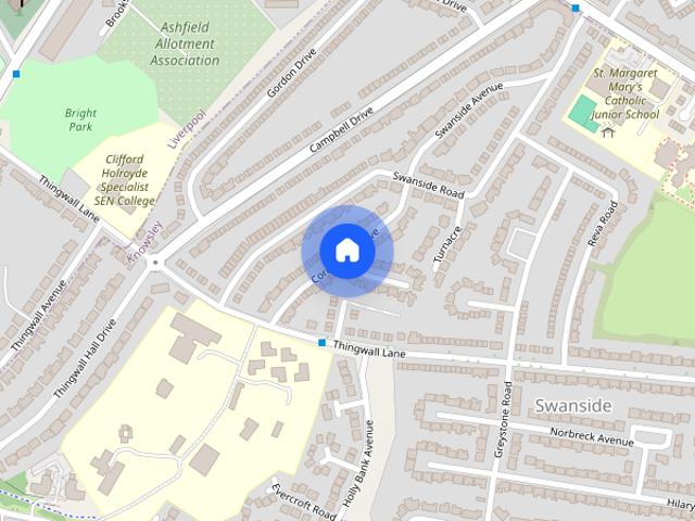 House for rent in Swanside, Knowsley