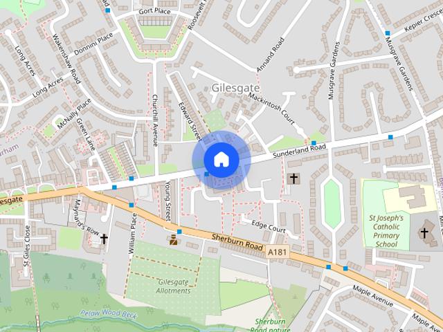 House for rent in Gilesgate, Durham