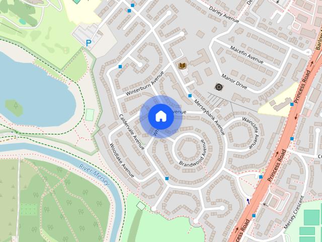 House for rent in Georgia, Greater Manchester