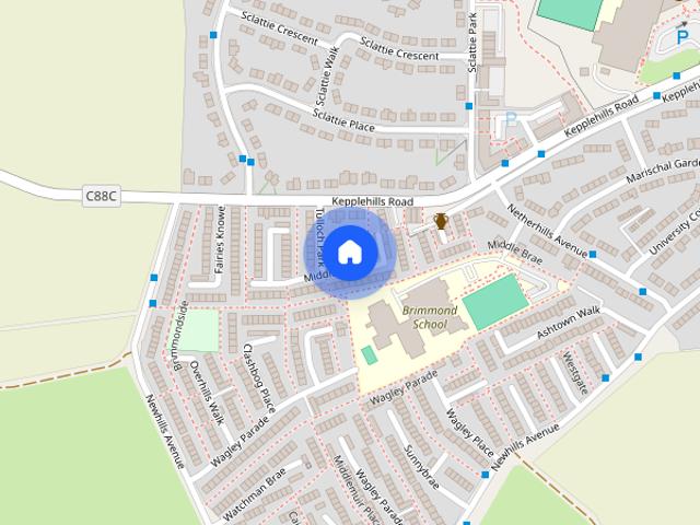 Townhouse for rent in Ballindoch, Scotland