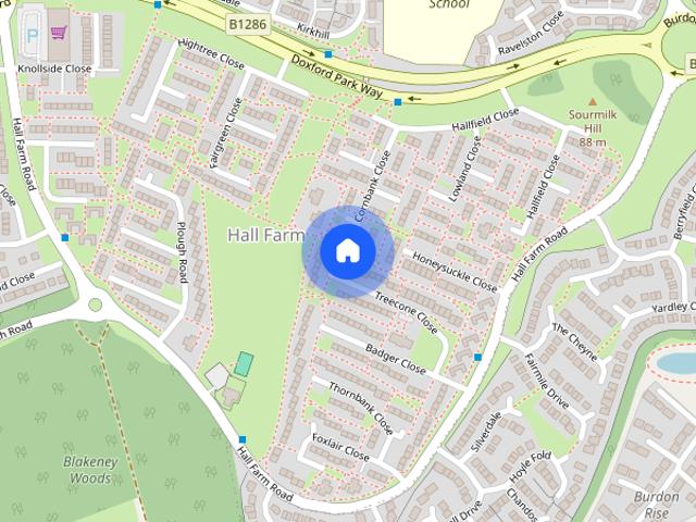 House for rent in Hall Farm, Tyne And Wear