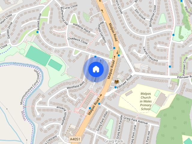 House for rent in Malpas Park, Newport