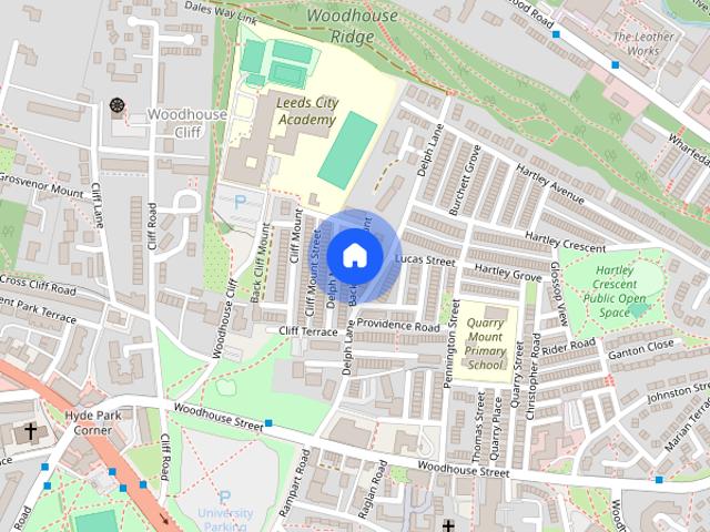 House for rent in Woodhouse Cliff, Leeds