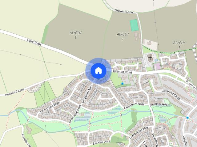 House for rent in Newton St Cyres, Devon
