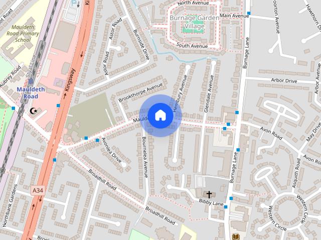 House for rent in Georgia, Greater Manchester