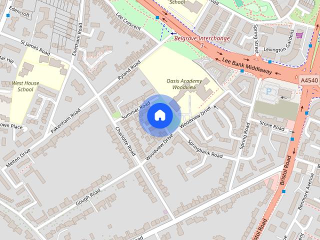 House for rent in Edgbaston, West Midlands
