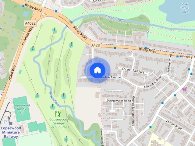 House for rent in Stoke Hill, West Midlands