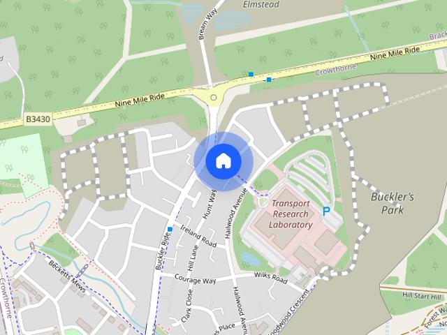 House for rent in Buckler's Park, Crowthorne