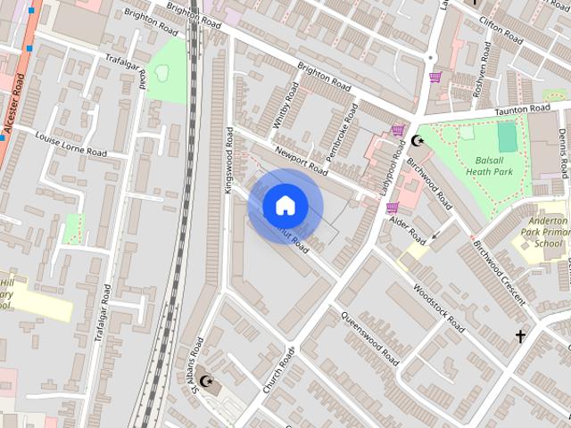 House for rent in Balsall Heath, West Midlands