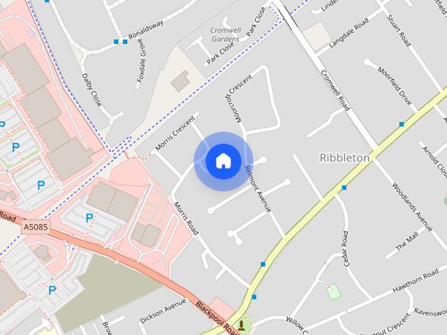 House for rent in Higher Bartle, Lancashire