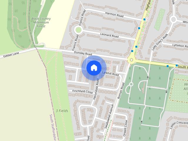 House for rent in Amblecote, West Midlands