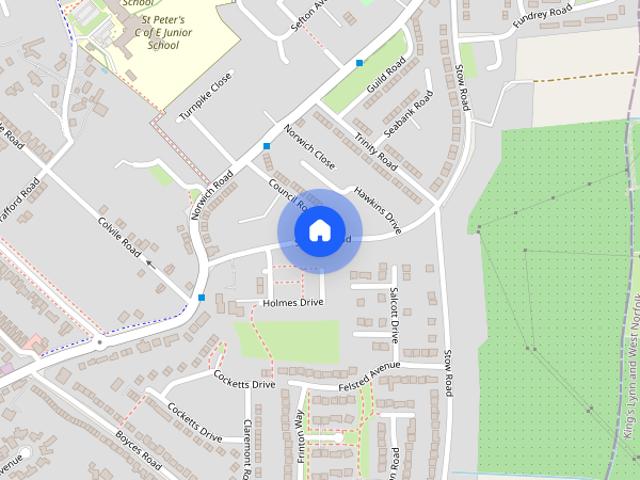 House for rent in Wisbech, Four Gotes