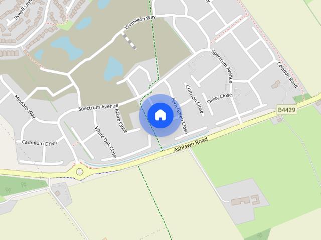 House for rent in Overslade, New Bilton