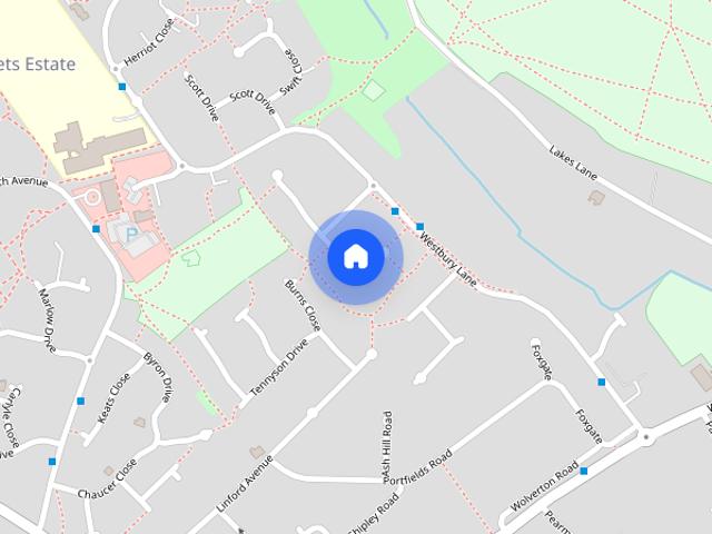 House for rent in Poets Estate, Newport Pagnell