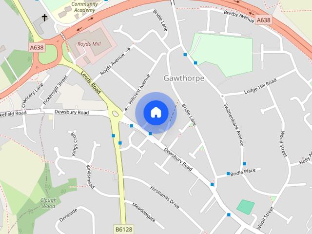 House for rent in Gawthorpe, West Yorkshire