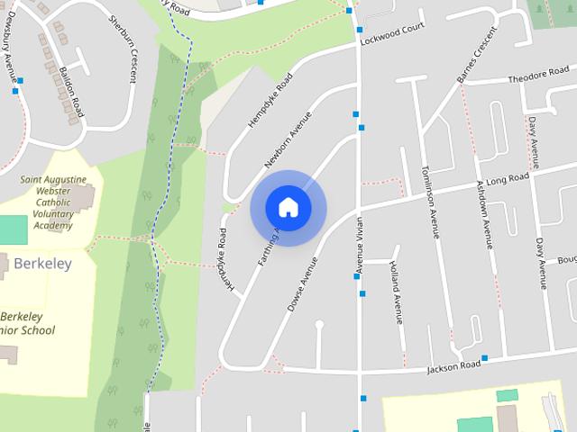 House for rent in Berkeley, Dragonby