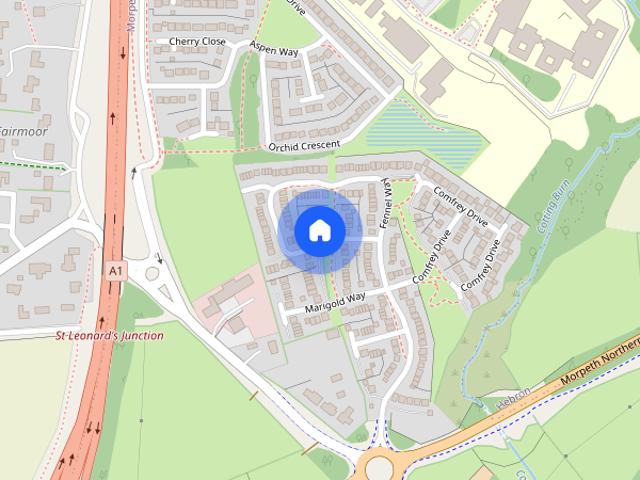 House for rent in High Stanners, Morpeth