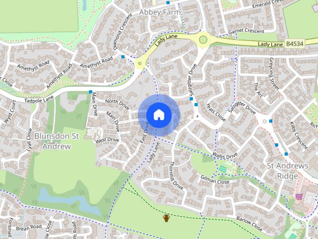 House for rent in Abbey Mead, Swindon