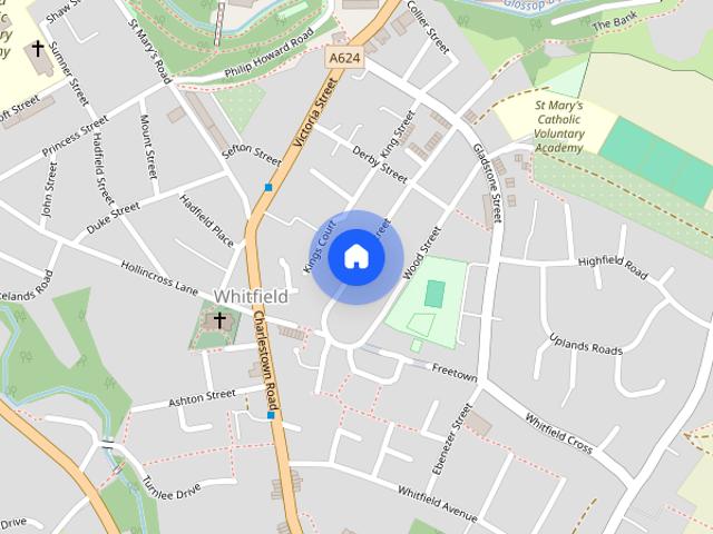 House for rent in Whitfield, Charlesworth