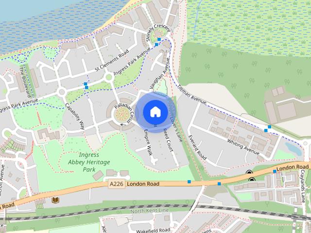 House for rent in Swanscombe and Greenhithe, Monks Orchard