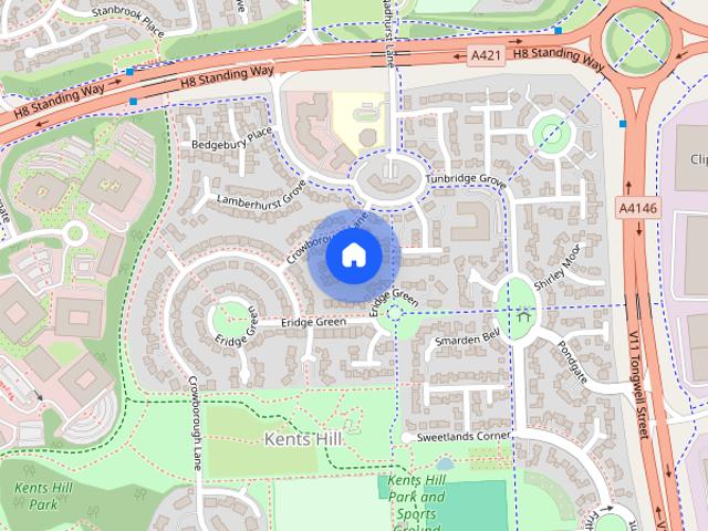 House for rent in Monkston Park, Milton Keynes