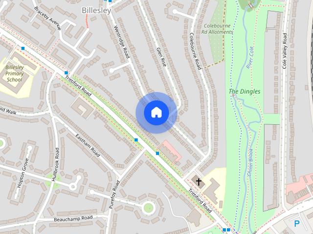 House for rent in Yardley Wood, West Midlands