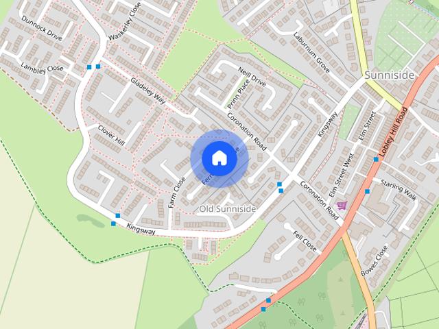 House for rent in Old Sunniside, Tyne And Wear