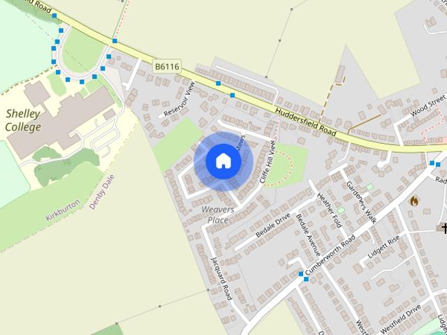 Townhouse for rent in Lower Cumberworth, West Yorkshire