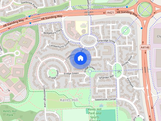 House for rent in Monkston Park, Milton Keynes