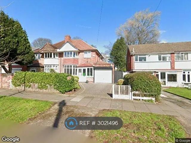 Apartment for rent in Boldmere, West Midlands
