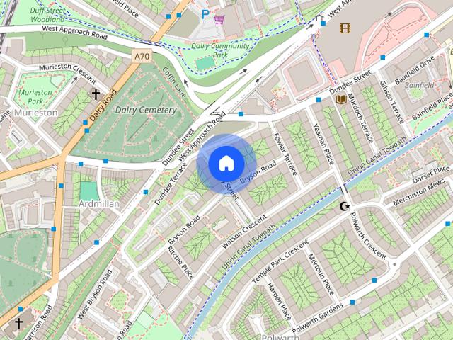 Apartment for rent in Merchiston, Scotland
