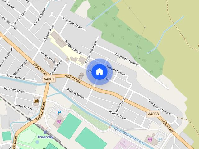 House for rent in Treorchy, Cwmparc